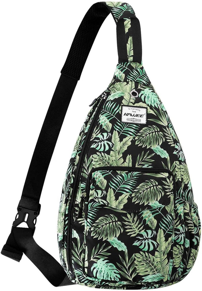 HAWEE Backpack Sling for Women Anti-Water Crossbody Bag Inclined Adjustable Pack | Casual, Adjustable Strap, Water Repellent, for Travel/Sport - Image 1